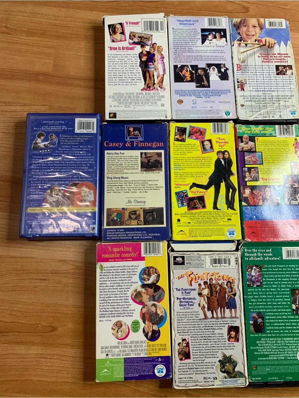 Lot of 11 Vintage VHS Movies: Classic Comedy, Family & Holiday Films - Picture 6 of 6